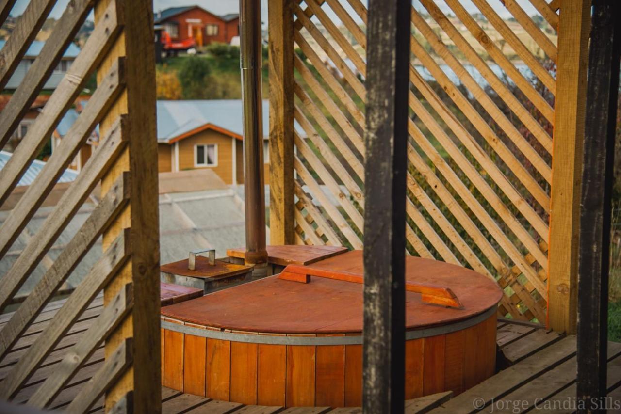 Cabanas Reflejo De Luna Castro Buitenkant foto
